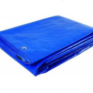 Тент ПВХ 500 гр/м2, размер 4×5м с люверсами